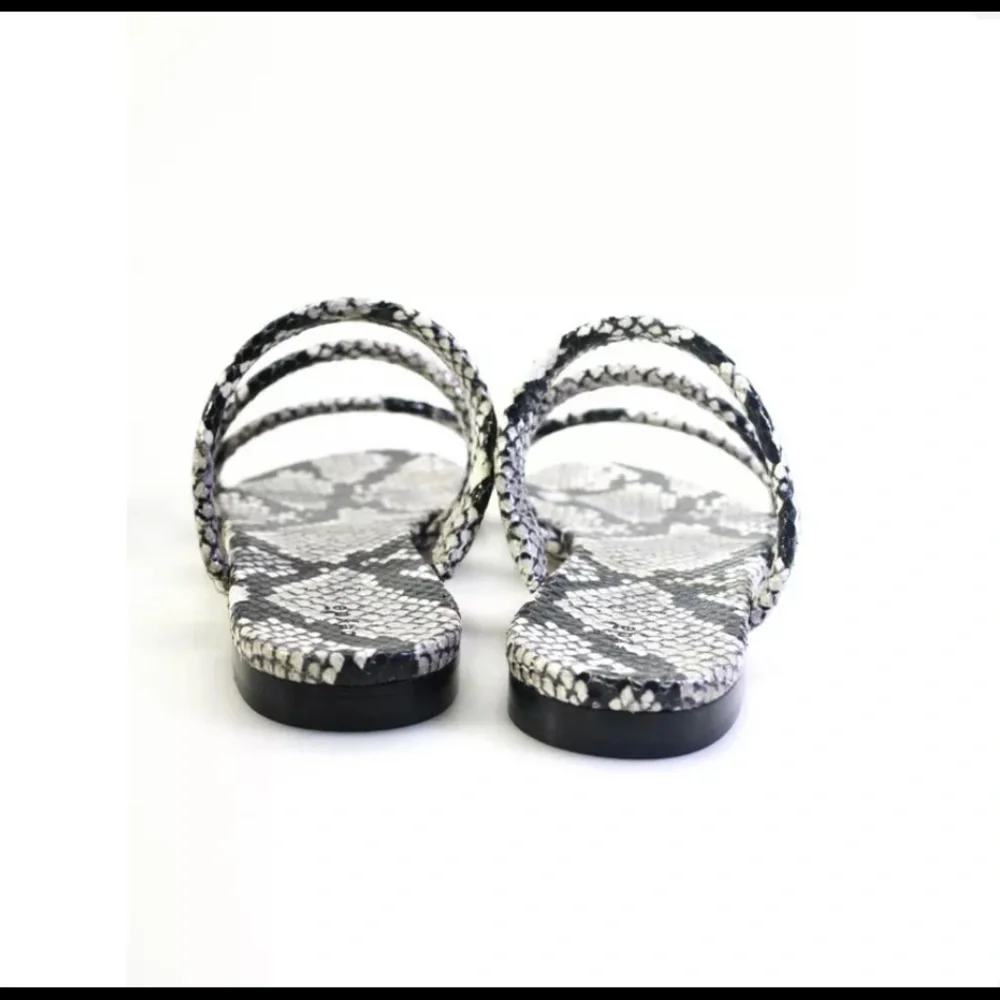 AEYDE Snake Print Flats - Picture 2 of 6